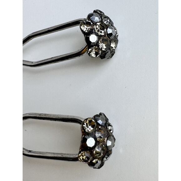 Mini Crystal Rhinestone Decorative Hairpins, J-01 - Picture 5 of 7